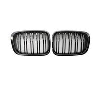 Parrilla Riñón Parachoques Delantero Para E46 4 Puertas 4D 4DR Serie 3 1998-2001 Estilo Coche Rejillas Carreras Negras Brillantes De Doble Listón Parrilla Delantera Para Auto