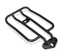 Parrilla Trasera Compatible para Harley Davidson Sportster Forty-Eight 48 (XL 1200 X), Seventy-Two (XL 1200 V), 1200 T Superlow (XL1200T) Craftride Negro 2004-