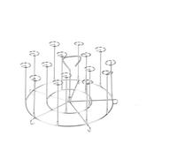 Parrilla Vertical For Freidora De Aire, Parrilla Vertical De Acero Inoxidable, Parrilla De Acero Inoxidable 304, Accesorios For Horno De Cocina(Tall)