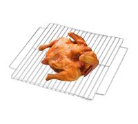 Parrillas de cocción de acero inoxidable, parrilla al aire libre,Parrillas de asado de acero inoxidable | Parrilla de barbacoa en Parrilla de cocción para verduras, camarones