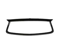parrillas de coches Para Infiniti Q60 Coupe 2017 2018 2019 2020 2021 Marco La Cubierta Superpuesta De La Parrilla Del Parachoques Delantero Del Coche(Glossy Black)