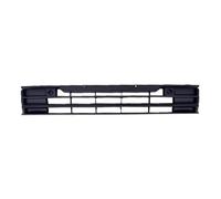 parrillas de coches Para VW Para Passat NMS 2016 2017 2018 Parachoques delantero de parrilla inferior media y rejilla de competición(Black 1 PCS)