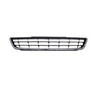 parrillas de coches Para VW Para Polo Sedán 2012 2013 2013 2014 Parachoques Delantero De Faros Antiniebla Parrilla Parrilla Con Tira Decorativa Brillante(Black With Strip)