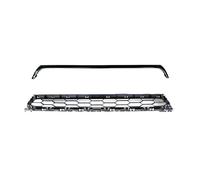 parrillas de coches Para VW Para Scirocco Rejilla cubierta central superior e inferior del parachoques del automóvil rejilla de ventilación marco de salida de aire(Up Grille and Base)