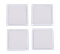 Parrillas de Filtro de Ventilador de Computadora, Malla Fina de Marco Magnético de Filtro de Polvo de Ventilador de PC para Ventilador de Caja de PC (White)