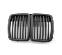 Parrillas Delanteras Para BMW E30 PARA E30 325i 325is 325iX 325 325e 325es 318i 320i Para M3 1983-1991 Parrilla Delantera Tipo Riñón Rejilla Central Delantero(Matte black)