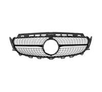 Parrillas Listón Doble Parrillas Delanteras Carreras Con Borde Negro Diamante Para Mercedes Para Benz W213 E300 E400 2016-2020 Parrilla Parachoques