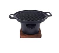 Parrillas Mini barbacoa parrilla estufa de alcohol una persona hogar parrilla de barbacoa sin humo barbacoa al aire libre horno placa asar cocina herramientas de carne