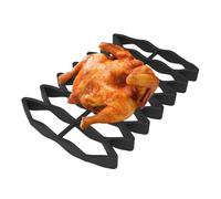 Parrillas para el uso en el horno, parrilla para pollo | Estante antiadherente para enfriar carne, bandeja de horno resistente al calor, soporte para asar para verter, cocinar, secar, enfriar, cocer