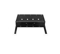 Parrillas Plegables Barbacoa portátil Parrilla de carbón Acero inoxidable Pequeños mini kits de herramientas para barbacoa para cocinar al aire libre Camping Picnics Playa