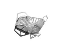 Parrillas plegables plegables para camping, fogatas, acero inoxidable, para barbacoa, picnics, patios, cocina al aire libre