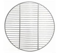 Parrillas redondas del Bbq del acero inoxidable, malla reutilizable antiadherente de la barbacoa de la rejilla del fuego para cocinar la barbacoa al vapor de la hornada (35cm)