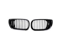 Parrillas Riñones Para BMW E46 2002-2005 1 Par Rejilla Deportiva Riñón Una Sola Lama Parrilla De Carreras delantera(Glossy Black)