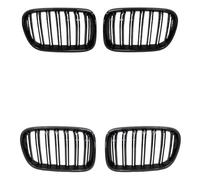 Parrillas Riñones Para BMW Para X3 F25 Reemplazo De Parachoques De Carreras 1 Par De Rejillas Delanteras De Riñón Negro Mate Brillante delantera(Gloss Black)