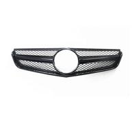 Parrillas Riñones Para Mercedes Para Benz E Coupe W207 2009-2013 Parrilla Delantera Coche Parrilla Superior Parachoques Rejilla Capó Rejilla Malla(Negro)