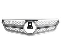 Parrillas Riñones Para Mercedes Para Benz W204 Clase C C180 C200 C260 C63 2007-2012 2013 2014 Parrilla Delantera De Coche Parrilla De Parachoques De 1 Pin