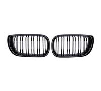Parrillas Riñones Rejillas De Parachoques Delantero De Coche Parrilla De Carreras Parrillas De Línea Dual De Riñón Para Serie 3 E46 4 Puertas 2002-2004 2005