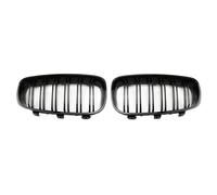 Parrillas Riñones,Rejillas de Riñón Delantero Rejilla de Carreras Fromt para choques de Coche, Estilo riñón, Uso Apto para BMW Serie 3 GT F34 2012-2020(All Black)