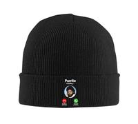 Parrita Llama Gorros de Skullies para Hombres, Mujeres, Hip Hop Unisex Gorra de Punto cálida de Invierno Gorra de Tope para Adultos
