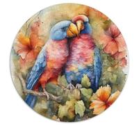 Parrot 1.000 Piezas Puzzle Intelectual Desafío para Niños Adultos Aves Juegos De Puzzle Juguetes Creativos contra El Estrés Regalos Familiares (67.5x67.5cm)