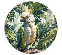 Parrot 1.000 Piezas Puzzle Intelectual Desafío para Niños Adultos Aves Juguetes Creativos contra El Estrés Regalos Familiares (67.5x67.5cm)
