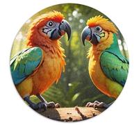 Parrot 1.000 Piezas Puzzle Intelectual Desafío para Niños Adultos Aves Juguetes Creativos contra El Estrés Regalos Familiares (67.5x67.5cm)