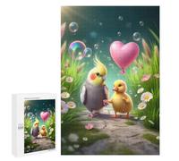Parrot and Duck Puzzle De 1000 Piezas Rompecabezas para Adultos Rompecabezas 1000 Piezas para Adultos para Amantes O Amigos Rompecabezas Imposable 1000 PCS
