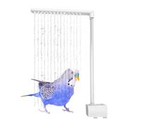 Parrot bathing softening accessories, bird shower bathing accessories, birds bath showers head with running water, automatic bird shower with USB pump for parrot cages, adjustable position, spa-like