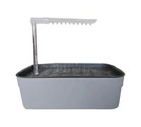 Parrot Bathtub, Automatic Pet Bird Shower, USB Powered Cockatiel Bath Tub, Fun Bathing Toy, (Size), Perfect for Small and Medium Breeds. 12.99x8.66x10.24 Inches