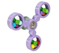 Parrot Chew Toy - 10.6x10.6x4.5cm ABS Windmill Spinner | Bird Cage Enrichment | Interactive Rotating Training Activity For Cockatiel Conure Macaw Lovebird Cockatoo Pet Stimulation Boredom Relief Play