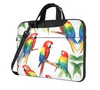 Parrot Collection - Maletín cruzado con estampado para laptop, fácil de usar cuando viajas por negocios, 15.6 pulgadas