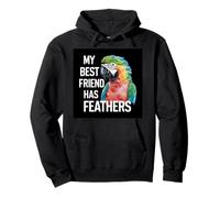 Parrot con decir Sudadera con Capucha