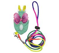 Parrot Diaper Flight Suit - Pañales De Pájaro Suave Para Carcos De Periquito | Cómodo Traje De Pañales | Ropa De Aviar Ajustable Para Pájaros Pequeños Medianos, Vuelo Interior Y Vestíbulo