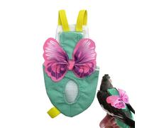 Parrot Diaper Flight Suit - Pañales De Pájaro Suave Para Carcos De Periquito | Cómodo Traje De Pañales | Ropa De Aviar Ajustable Para Pájaros Pequeños Medianos, Vuelo Interior Y Vestíbulo