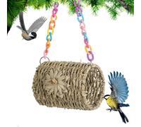 Parrot Habitat Cave Tent - Seagrass Bird House Nest