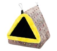 Parrot House - Hamaca Colgante de Felpa Suave, Cama de de algodón Caliente, cómoda de anidación para pájaros, cobertizo Colgante en Jaula | para Guacamayo Periquito calopsitte Eclectus