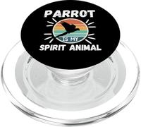 Parrot Is My Spirit Animal Kawaii Cartoon Funny Loros PopSockets PopGrip para MagSafe