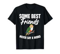 Parrot Lover Bird Dueño Amigos Blanco Caique Camiseta