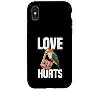 Parrot Lover Birdkeeper Birdkeeper Birdowner White Bellied Caique Carcasa para iPhone X/XS