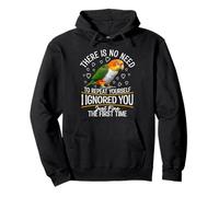 Parrot Lover Birdkeeping Repite Caique de Vientre Blanco Sudadera con Capucha