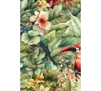 Parrot Notebook For Women And Girls. Lined With 120 Pages , 6 x 9 inch Perfect as a Diary or Just Taking Notes And More