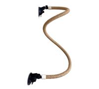 Parrot Perch Stand - Adjustable Parrot Standing Perch For Training Play Exercise | Rope with Suction Cup Base, Portable Grinding Stick, Interactive Entertainment Toys For Home Balcony