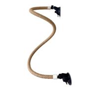 Parrot Perch Stand, Adjustable Suction Cup Perakeet Perch, Rope Portable Grinding Stick, Training Toy, Accessories for Small and Medium Birds, 39.37 Inches