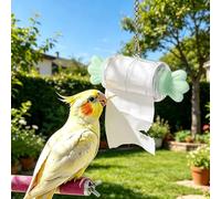 Parrot Rolling Paper Play Toy with Hanging Chain,Interactive Foraging & Chewing Toy,Bird Shredding Toys,Interactive Rolling Paper Play Accessory for Parakeet Cockatiel,Chewing Activity for Small (C)