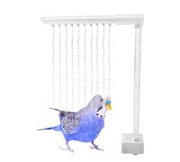 Parrot Shower Accessories, Cage Bird Bath Fountain Shower Head, ABS Convenient Automatic Pet Pool Toy for Budgies, Lovebirds, Parakeets, Bathing Accessories for Healthy Feather Care, 28x28cm/21x33cm
