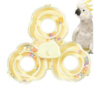 Parrot Spinner Toy, Bird Cage Swivel Wheel Toy, Chewing and Ejercise Toy, Adjustable Speed Spinner, African Grey Spinner Toy, Conure Cage Toy, Budgie Spinner Toy, Bird Ejercise Wheel, Interact