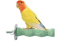 Parrot Stick Stand, Bird Calcium Teeth Molar Grinding Stone, Resin Material, Natural Stick Paw Rough-Surfaced Chew Toy For Cockatiels, Cockatoos, 9x2.3cm Conures, Parakeets