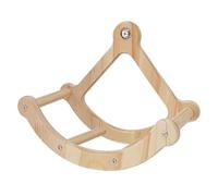 Parrot Toy, Wood Wheel, Perch Stand, Solid Wood Build, 9.25x7.68x4.72 Inches, 175g Weight, Rotating Pirate Ship Design, Interactive Bird Accessory, for Lovebird Conure Cage Fun