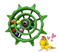 Parrot Toys - Funny Rotating Chew Pet Supplies, Windmill Toy Bird Cage Accessories for Lovebird Cockatiel Myna Pigeon Sparrow Parakeet Parrot Enrichment Boredom Outdoor