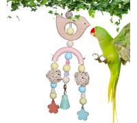 Parrot Toys | Parrot Cage Toy Interactive Chewing Climbing Bird Toy